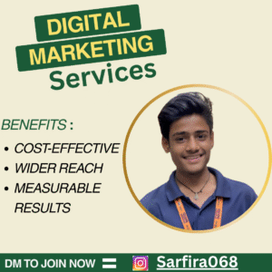 Dark Green and Yellow Digital Marketing Agency Instagram Post